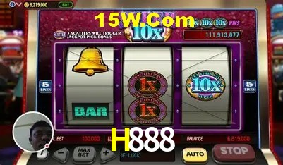 Interface moderna da plataforma H888